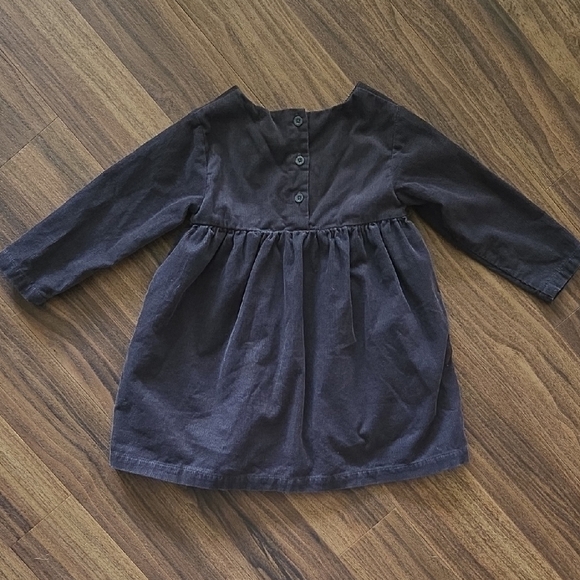 Miles The Label Dark Gray Cord Dress 18M - Picture 5 of 6